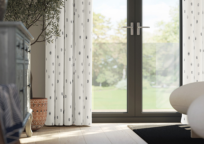 Ink Spots, Warm Grey - Made to Measure Curtains - Image 5